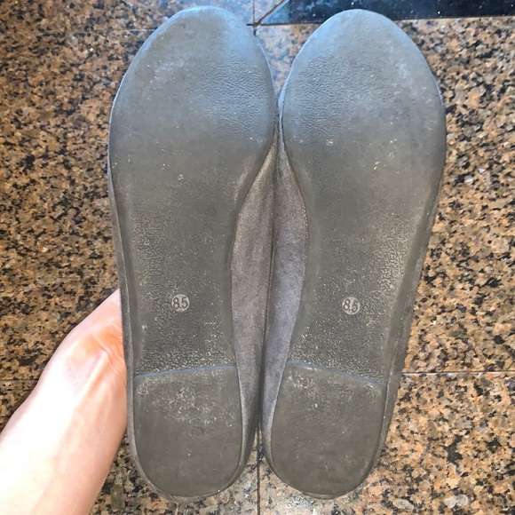 Gray suede flats - Picture 4 of 4
